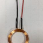 Customized Copper circular coil connected the Red & Black terminal wire