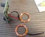 Customized Copper circular coil connected the Red & Black terminal wire
