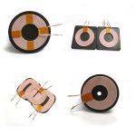 Custom high quantity induction copper coil wire air core inductor magnetic coil with ferrite Tx coil