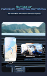 New  Vehicle Perspective Design 15W Car Mobile phone  wireless charging Holder-C13 - Image 10